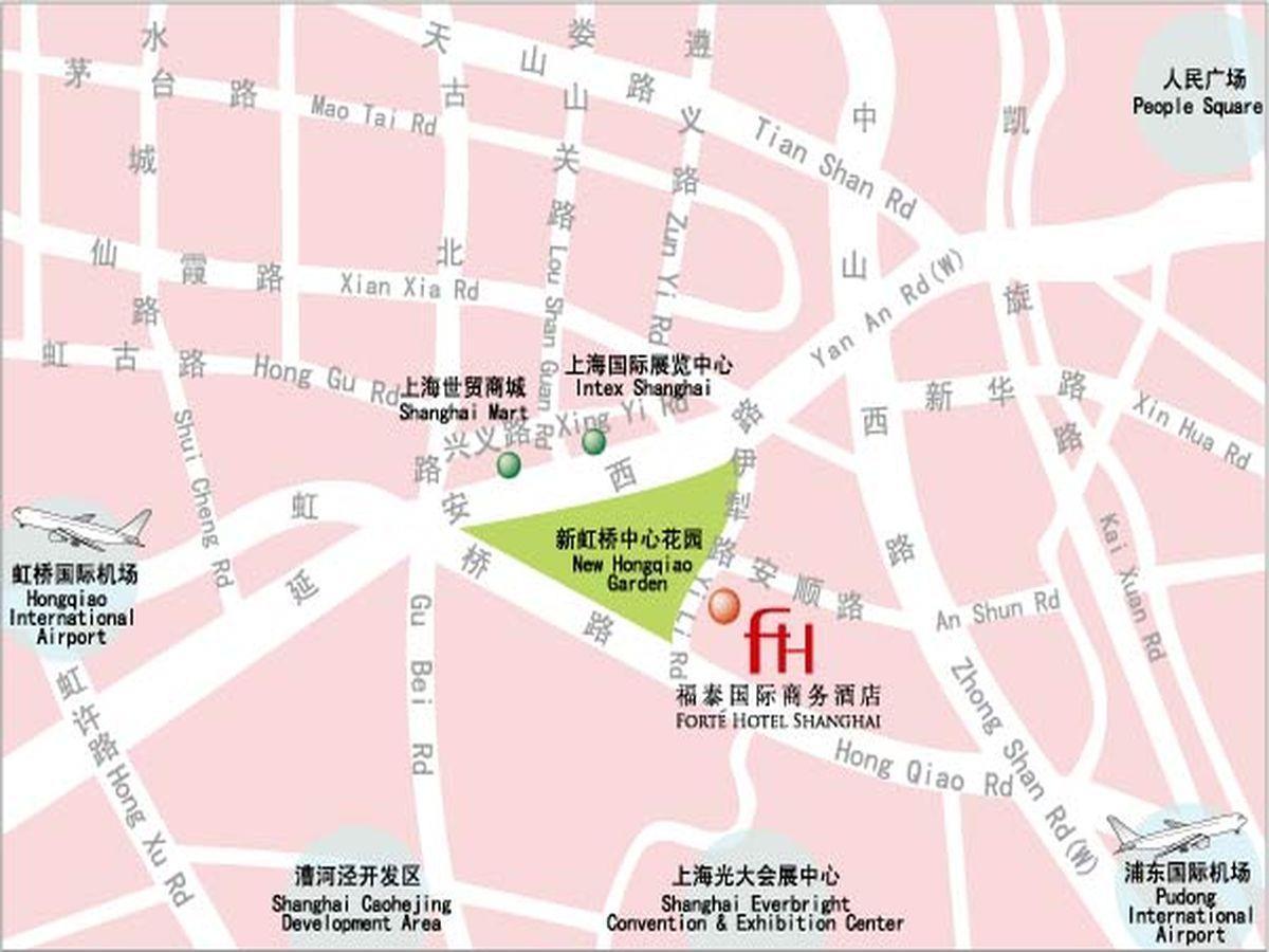 Shanghai Forte Hotel المظهر الخارجي الصورة